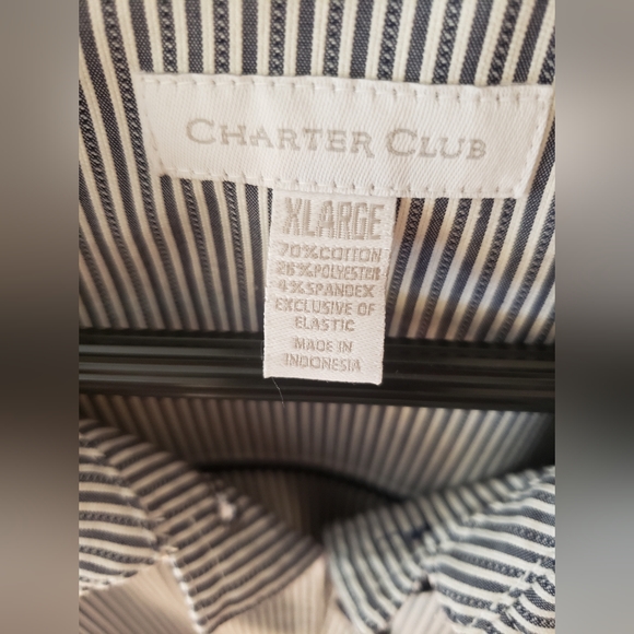 Charter Club Pinstripe Jacket! - Picture 6 of 8